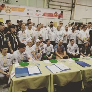 Участники чемпионата по пицце в Сибири