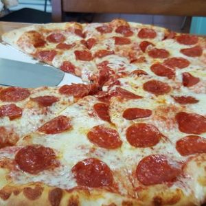 Американская пицца - Нью Йоркская в разрезе